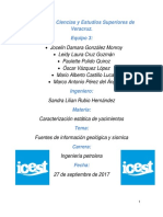 Fuentes de Información Geológica