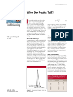 Troubleshooting: Why Do Peaks Tail?