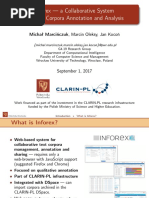 Inforex - A Collaborative System For Text Corpora Annotation and Analysis