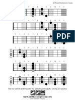 BBT Bass Scale Minor Pentatonic A