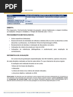 Período Antigo Ou Lendário Manuscritos Antigos Góticos Plano de Ensino