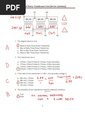 3 Phase Transformer 1 Solution Transformer Components