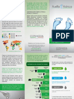 Triptico Huella Hidrica