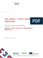 Guide for Applicants Key Action 1 Schools 2015 Version 2