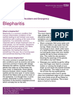 A&E Blepharitis