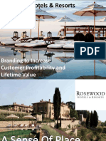 Rosewood Hotels & Resorts Branding Strategy