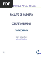 Zapata Combinada