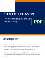 OPT STEM Extension