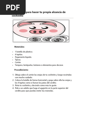 instructivo para construir un juguete con material de reuso