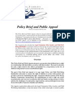 Jacquelyn Mitchell Policy Brief and Public Appeal - With Commission Edits