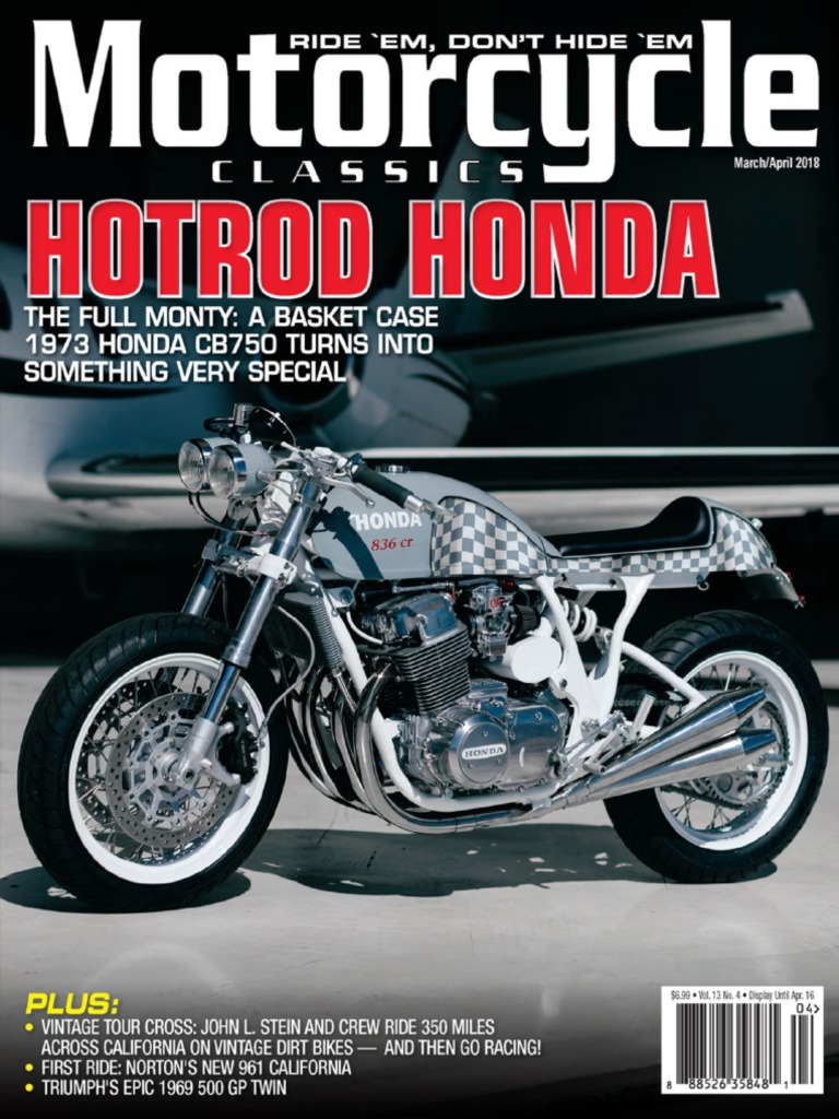 Motorcycle Classics March-April 2018 | PDF | Motorcycle