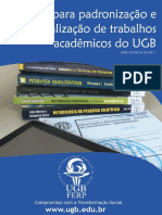 Manual UGB: guia completo para trabalhos acadêmicos