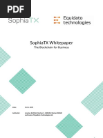 SophiaTX Whitepaper v1.6