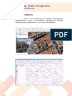 Promoção e cursos SIG QGIS