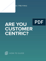 Are You Customer Centric?: How-To Guide