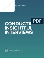 Conducting Insightful Interviews: How-To Guide