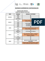 Dosificacion Semanal2018