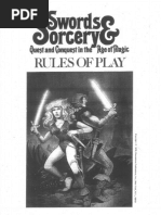 Swords & Sorcery Rules | PDF