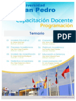 Programacion Capacitacion