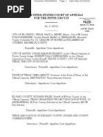 Texas SB4 Sanctuary Cities Case - 5th Circuit Order Reinstating Law 3-13-2018