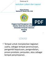 Penentuan Lokasi Tempat Usaha