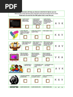 Simple Vak Questionnaire