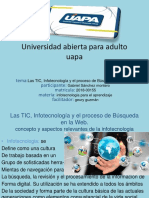 Tarea Unidad 1 Las TIC, Infotecnología y El Proceso de Búsqueda en La Web