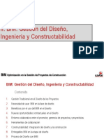 BIM Sesion 2 Gestion Del Diseno Ingenieria y Constructabilidad PDF