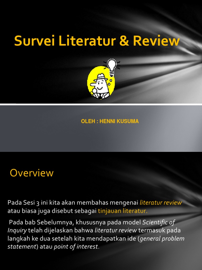 Literature review ppt template free download picture
