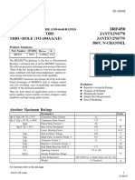 IRF450 Hexfet Transistors Jantx2N6770 Thru-Hole (To-204Aa/Ae) Jantxv2N6770 500V, N-CHANNEL