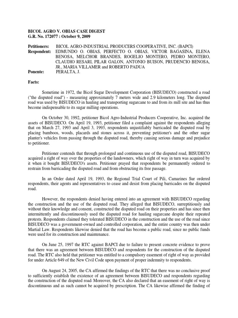 Obra Vs Padua Case Digest Format History Of Religious Intolerance In