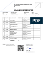 Kartu Ujian Akhir Semester - D1011151026