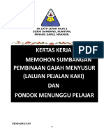 Kertas Kerja Gajah Menyusur Dan Pondok Menunggu