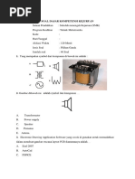 Soal Ujian Nasional Teori Kejuruan Teknik Mekatronika