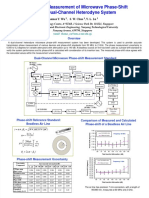 The Accurate Measurement of Microwave Phase-Shift Using a Dual-Channel Heterodyne System