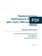 Replacing CTS Man With Cisco TMS Deployment Guide TMSXE 4 1 TMS 14