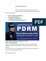 Awatan Kosong Polis Diraja Malaysia