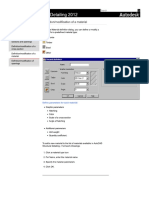 User's Guide - Formwork Drawings - Definition - Modification of A Material