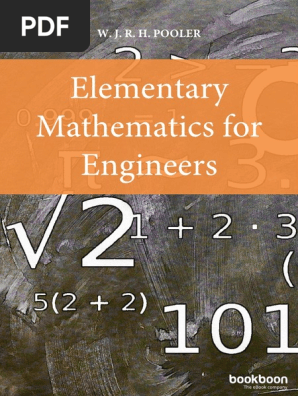 Elementary Mathematics for Engineers