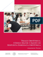 Lineamiento Triage, Cm y Erio