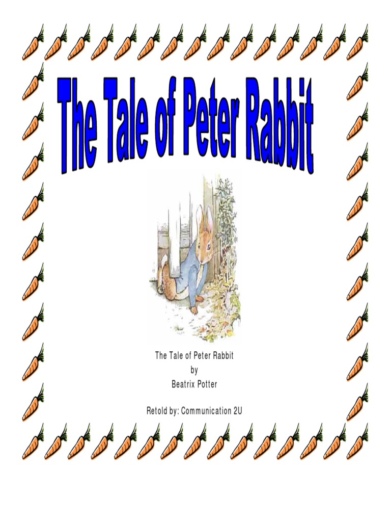 Peter Rabbit: A Summary and Background | PDF