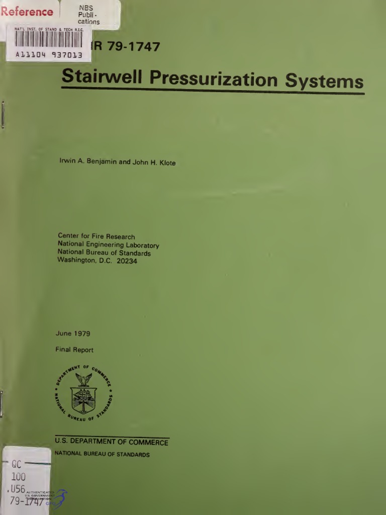 Stairwell Pressurization Hvac Elevator
