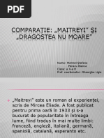 Proiect Maitreyi