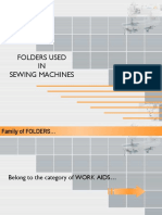 Folders Used IN Sewing Machines