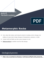 Module F Unit 1 Lesson 2 Exp 4 Relating Metamorphic Rocks To The Earth's Systems