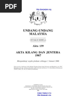 Akta 139 Akta Kilang Dan Jentera 1967