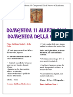 (2018) LITURGIA Domenica 11 Marzo 2018 - Domenica Della Croce