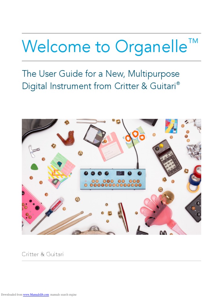 Organelle M Manual : Critter & guitari Organelle M Manuals – WBWKW