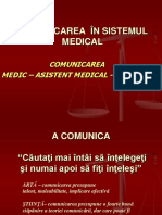 Comunicarea in Cabinetul de Medicina Familiei.