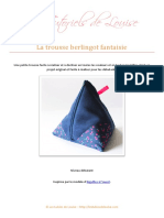 Trousse Berlingot Fantaisie Les Tutoriels de Louise